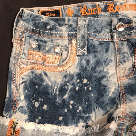 Rock Revival shorts size 25-Kira-NWT - Picture 2 of 5